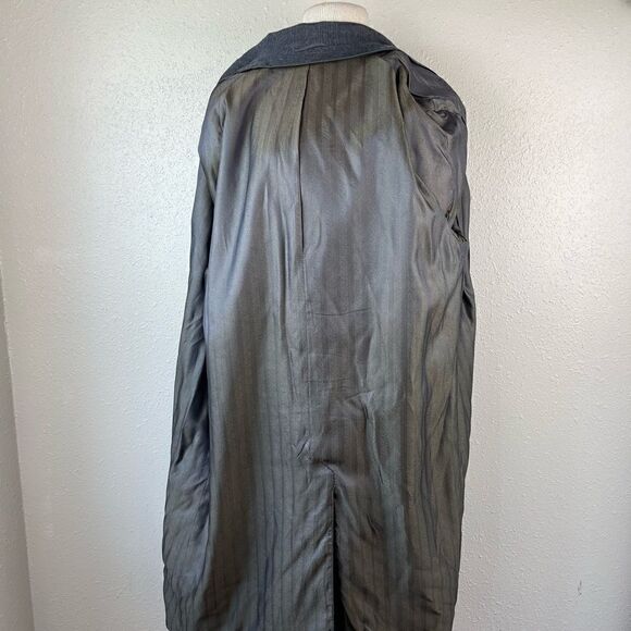 Vintage Gentry Penney’s Tailor Made Wool Trench Coat EUC - Picture 8 of 9